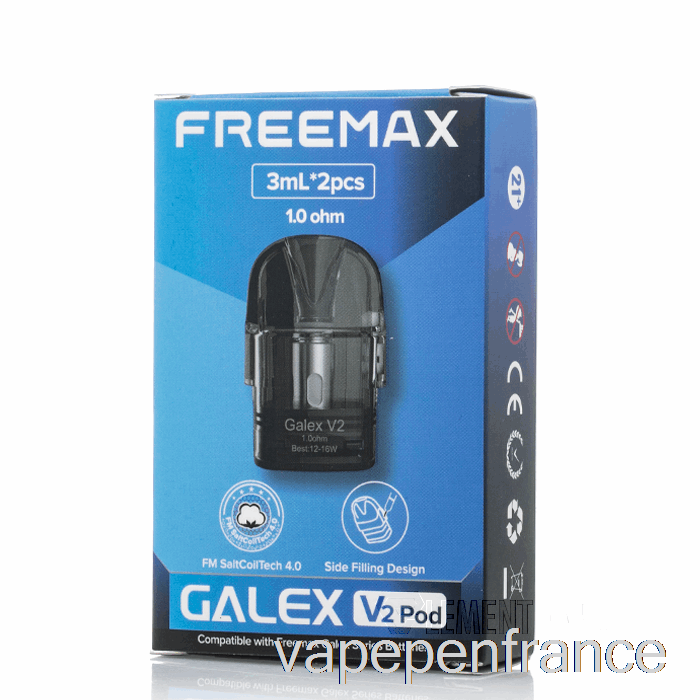 Gousses De Remplacement Freemax Galex V2 Stylo Vape 1.0ohm Galex V2 Pods